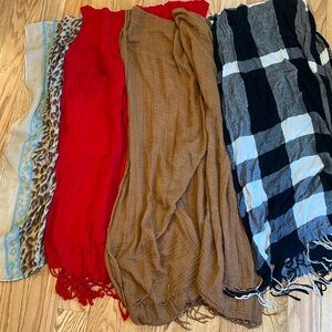 Set of 4 Scarves